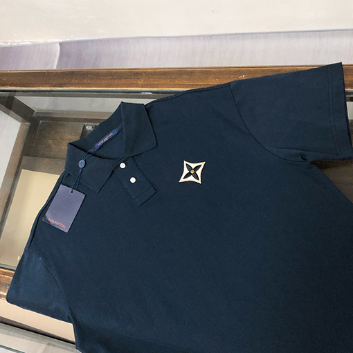 ルイヴィトンカジュアルポロ襟Tシャツ