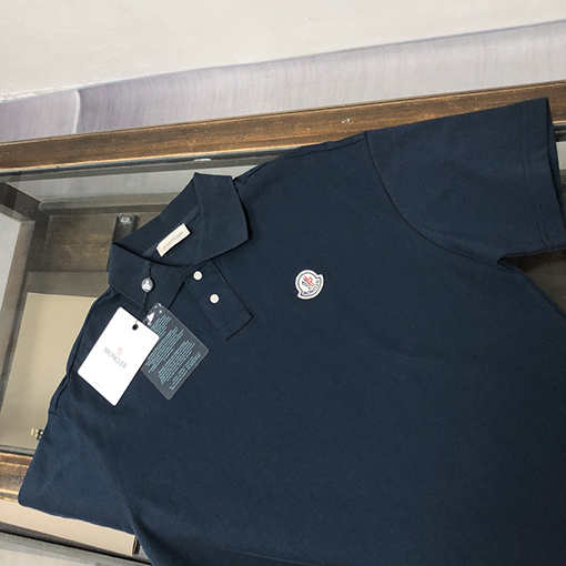 モンクレールロゴ章仔Tシャツ