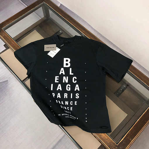 バレンシアガカジュアル半袖Tシャツ