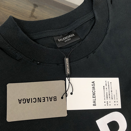バレンシアガカジュアル半袖Tシャツ