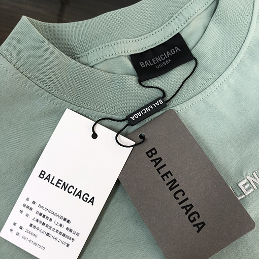 バレンシアガクルーネック半袖Tシャツ