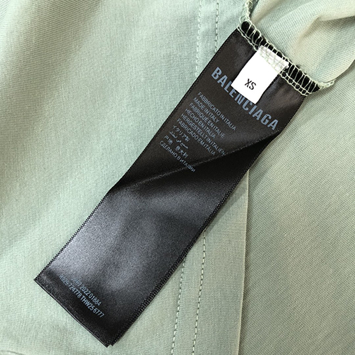 バレンシアガクルーネック半袖Tシャツ