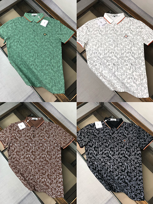 エルメス新しいメンズ半袖ポロシャツ