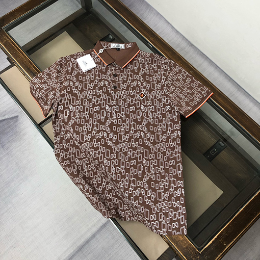 エルメス新しいメンズ半袖ポロシャツ