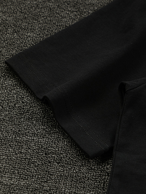 バーバリースーパーコピーTBチェック柄パッチアルファベット刺繍半袖シャツ