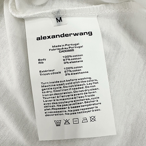 アレキサンダーワンプリント半袖Tシャツ