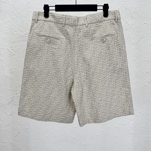 フェンディ刺繍されたバミューダショーツ
