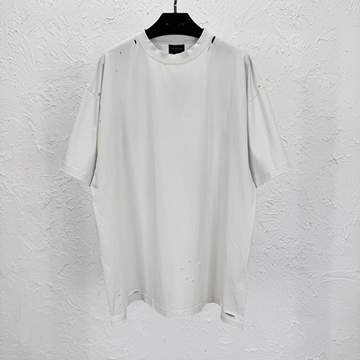 バレンシアガバックプリント半袖Tシャツ