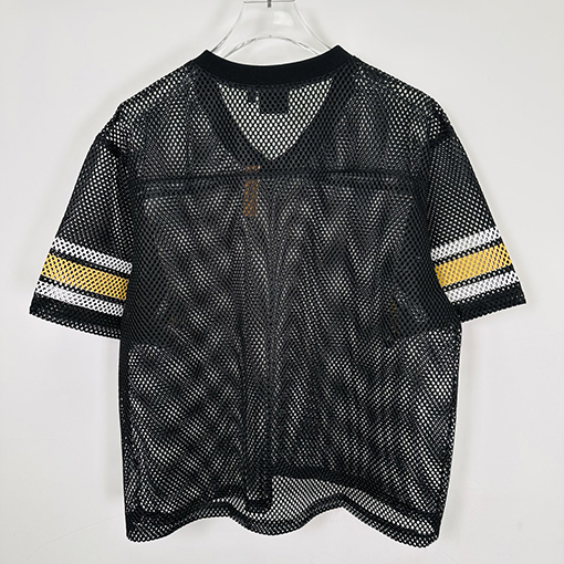 Stussy SS25 STüSSY INTERNATIONAL TEAM JERSEYメッシュVネックTシャツ