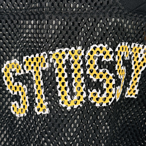 Stussy SS25 STüSSY INTERNATIONAL TEAM JERSEYメッシュVネックTシャツ