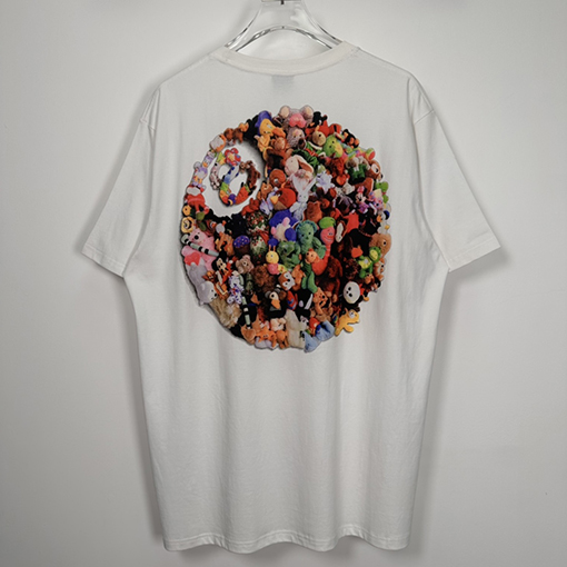 ステューシー ドールロゴ8号ボールプリント半袖Tシャツ