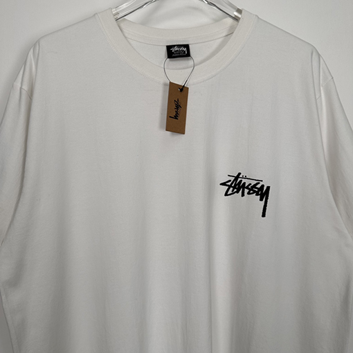ステューシー ドールロゴ8号ボールプリント半袖Tシャツ