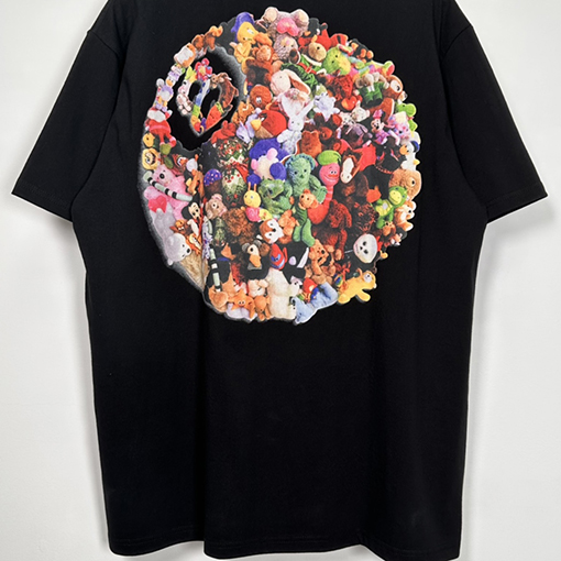 ステューシー ドールロゴ8号ボールプリント半袖Tシャツ