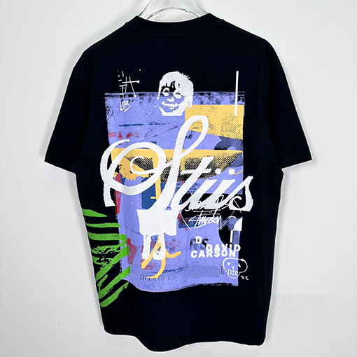 ステューシーコピー 恐竜デジタルプリント半袖Tシャツ