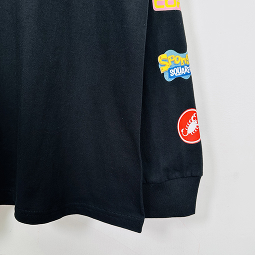 シュプリームコピー SS25 SPONGEBOB CASTELLI RACING L/S クルーネック長袖シャツ