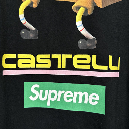 シュプリームコピー SS25 SPONGEBOB CASTELLI RACING L/S クルーネック長袖シャツ