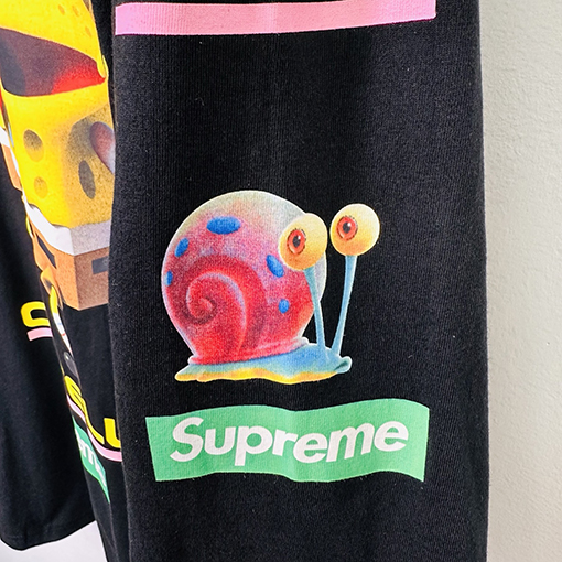 シュプリームコピー SS25 SPONGEBOB CASTELLI RACING L/S クルーネック長袖シャツ
