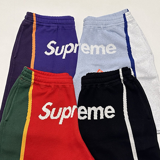 シュプリームコピー X UMBROコラボコレクション SS25 KNIT SHORTS30サッカーショーツ
