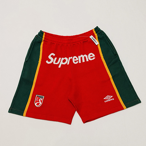シュプリームコピー X UMBROコラボコレクション SS25 KNIT SHORTS30サッカーショーツ