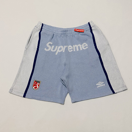 シュプリームコピー X UMBROコラボコレクション SS25 KNIT SHORTS30サッカーショーツ