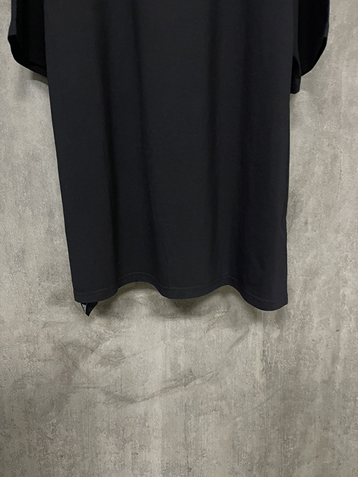 バレンシアガ25ss立体発泡ゴムプリント半袖Tシャツ