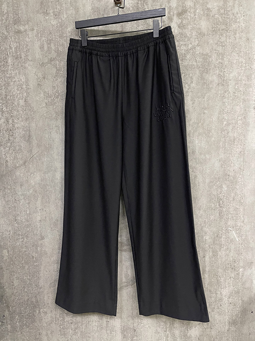ルイヴィトン25ss LV刺繍カジュアルワイドレッグスーツパンツ