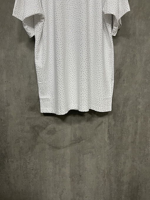バレンシアガ満天星ホットドリル半袖Tシャツ