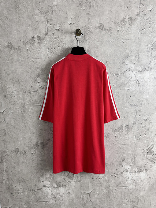 Balenciagg X Adidas クローバーコラボ半袖Tシャツ