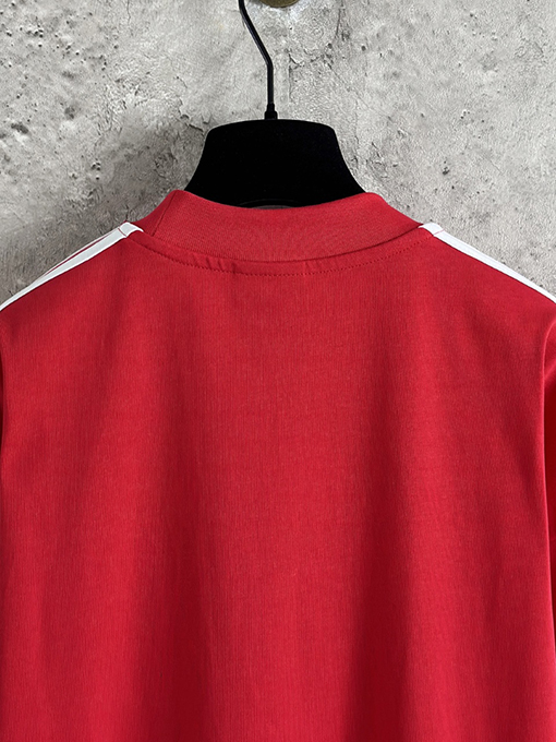 Balenciagg X Adidas クローバーコラボ半袖Tシャツ