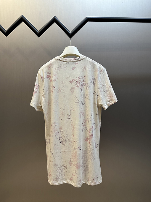 ディオールコピー Millefiori 新しい花柄半袖Tシャツ