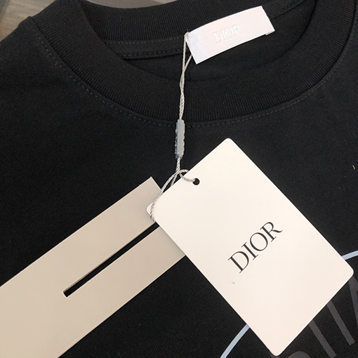 ディオール ロゴプリントラウンドネック半袖Tシャツ