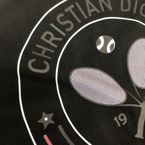 ディオール ロゴプリントラウンドネック半袖Tシャツ