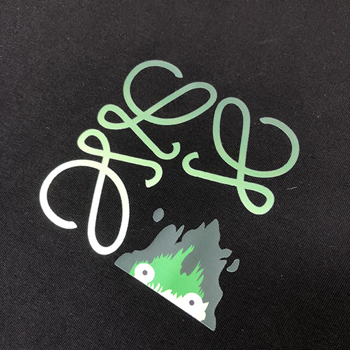 ロエベ 新しい前後ロゴロゴプリント半袖Tシャツ