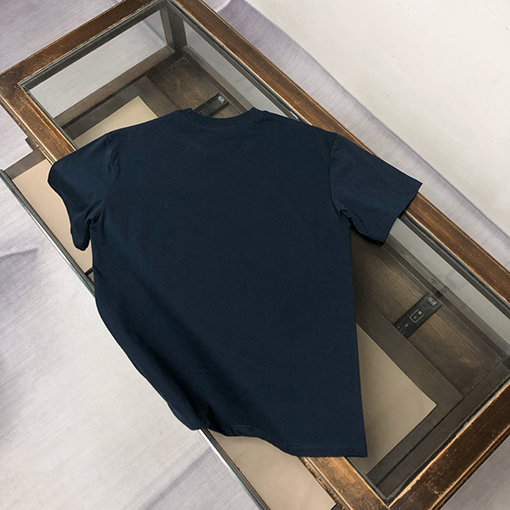 モンクレールスーパーコピー ロゴ刺繍ラウンドネック半袖Tシャツ