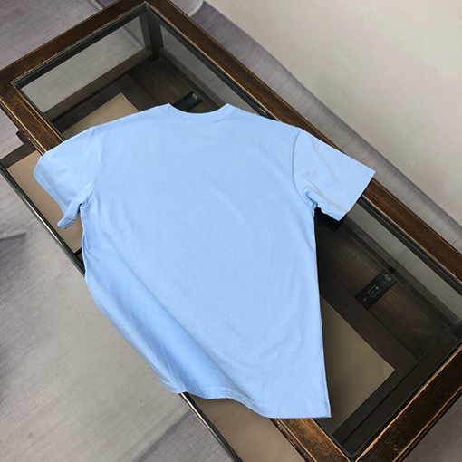 モンクレールスーパーコピー ロゴ刺繍ラウンドネック半袖Tシャツ