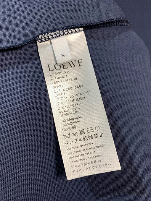 ロエベスーパーコピー 新しいシリーズ Paula’s 島のラウンドネック半袖Tシャツ