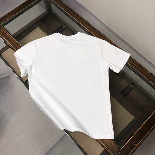 モンクレール ロゴ柄プリントラウンドネック半袖Tシャツ