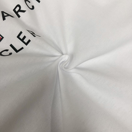 モンクレール ロゴ柄プリントラウンドネック半袖Tシャツ