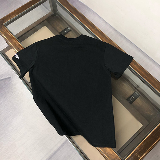 バーバリー クラシックロゴプリントラウンドネック半袖Tシャツ