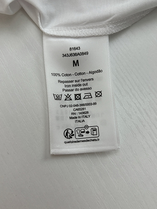 ディオールスーパーコピー 新しいクラシックな8文字プリントラウンドネック半袖Tシャツ