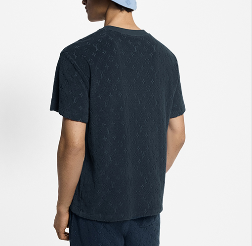 ルイヴィトンスーパーコピー フルサイズモノグラムエンボス半袖Tシャツ