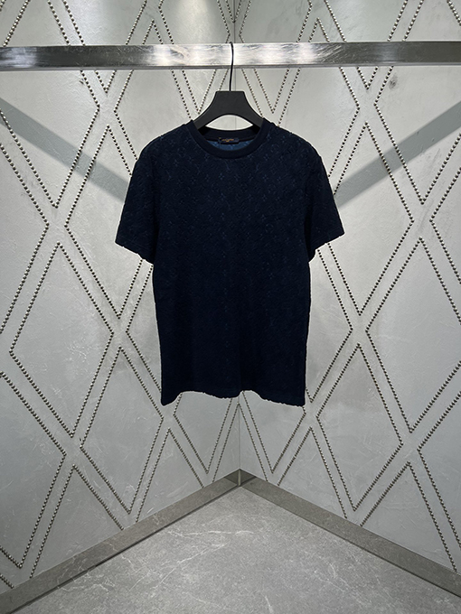 ルイヴィトンスーパーコピー フルサイズモノグラムエンボス半袖Tシャツ