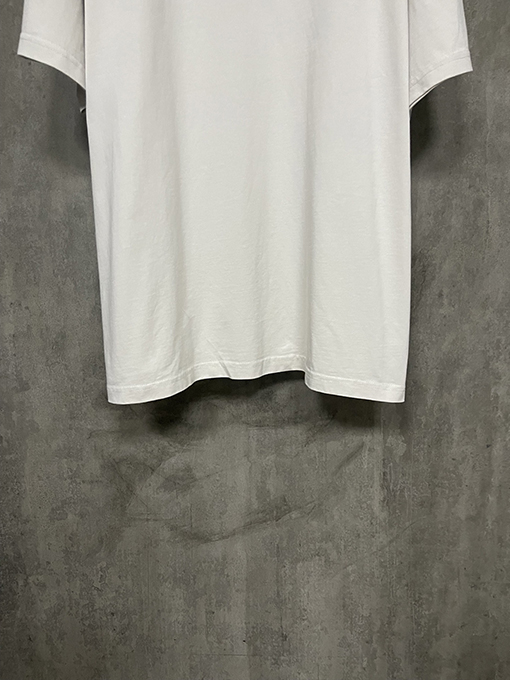 バレンシアガ Ib スローガン反射プリント半袖Tシャツ