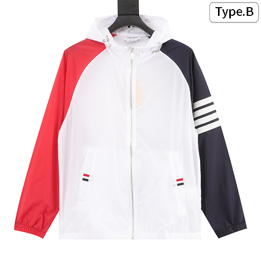トムブラウン クラシックな2色の日焼け止め服