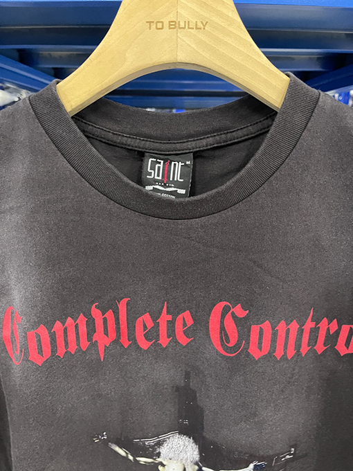セント マイケルスーパーコピー ファッション破壊ウォッシュ長袖Tシャツ