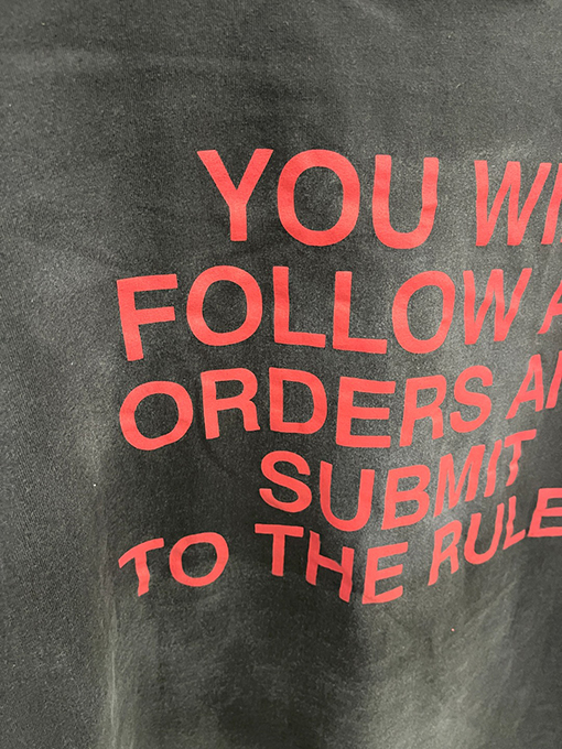 セント マイケルスーパーコピー ファッション破壊ウォッシュ長袖Tシャツ