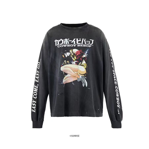 セント マイケル カジュアル長袖Tシャツ