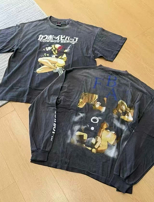セント マイケル カジュアル長袖Tシャツ
