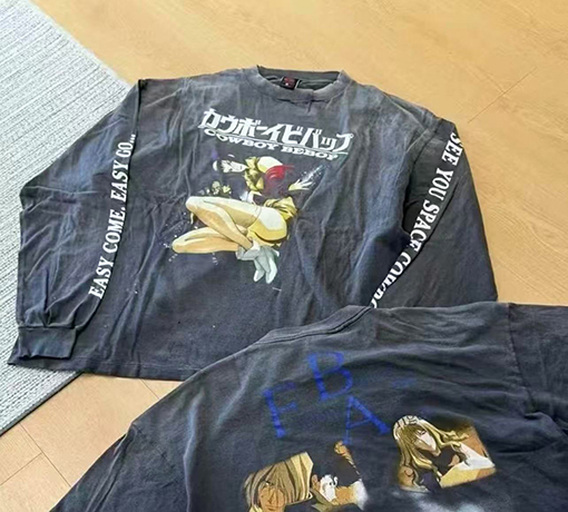 セント マイケル カジュアル長袖Tシャツ
