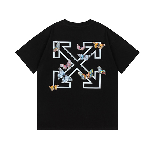 オフホワイト新しいゆったりとした半袖Tシャツ